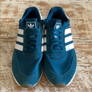 Adidas INIKI I-5923 Teal Sneakers, women 8.5